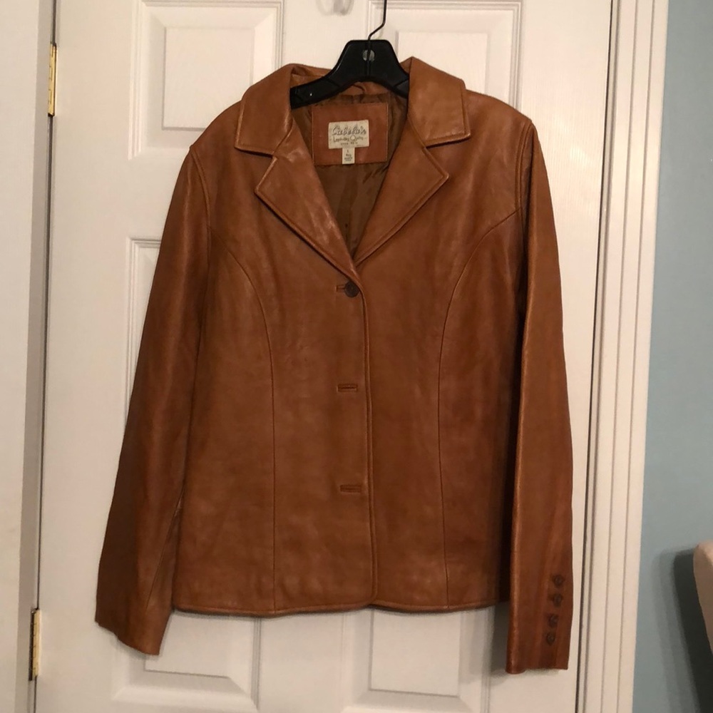 Leather jacket